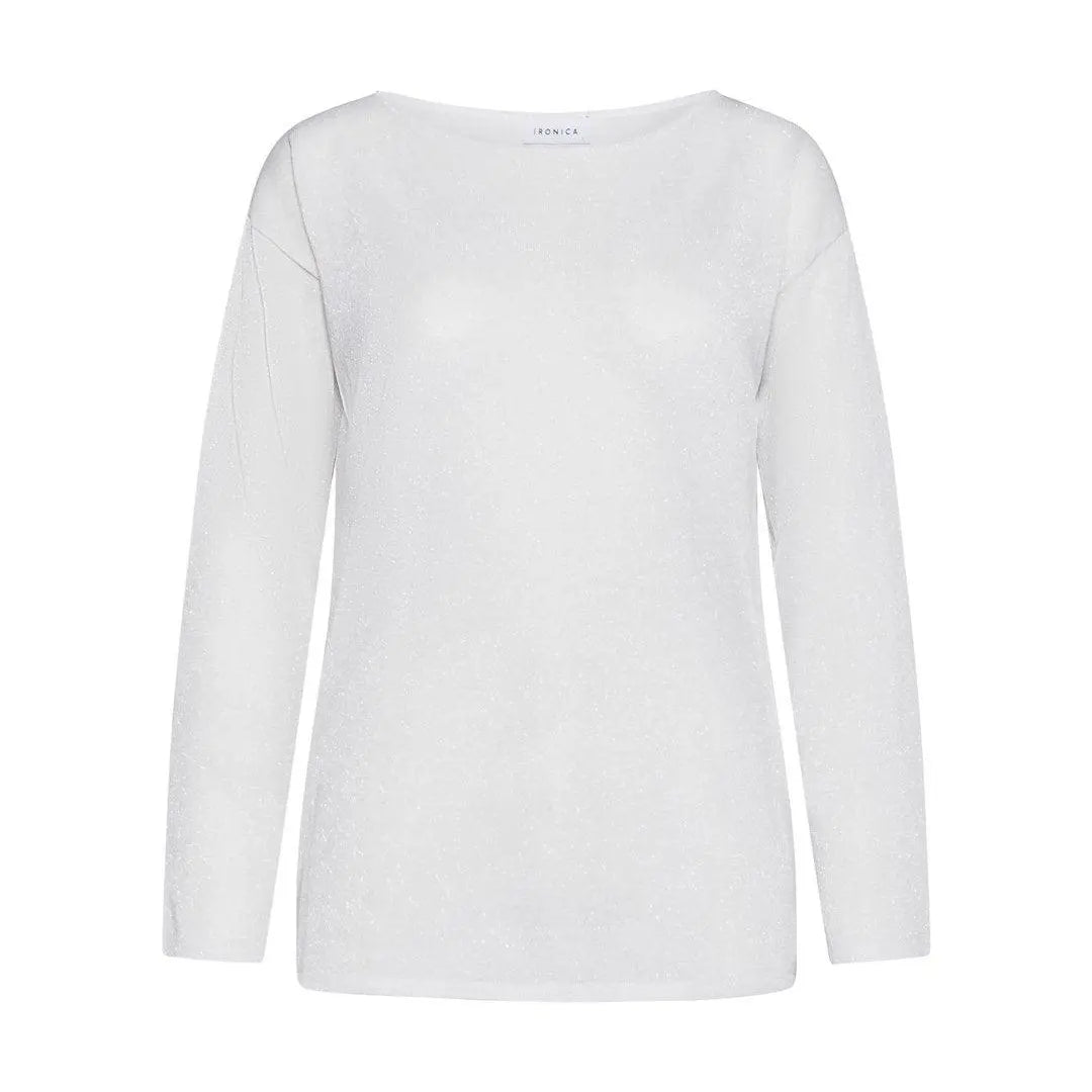 Maglia lurex PERLA IRONICA XL