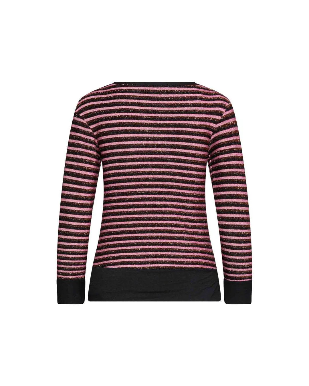 Maglia lurex ROSA-RAME IRONICA