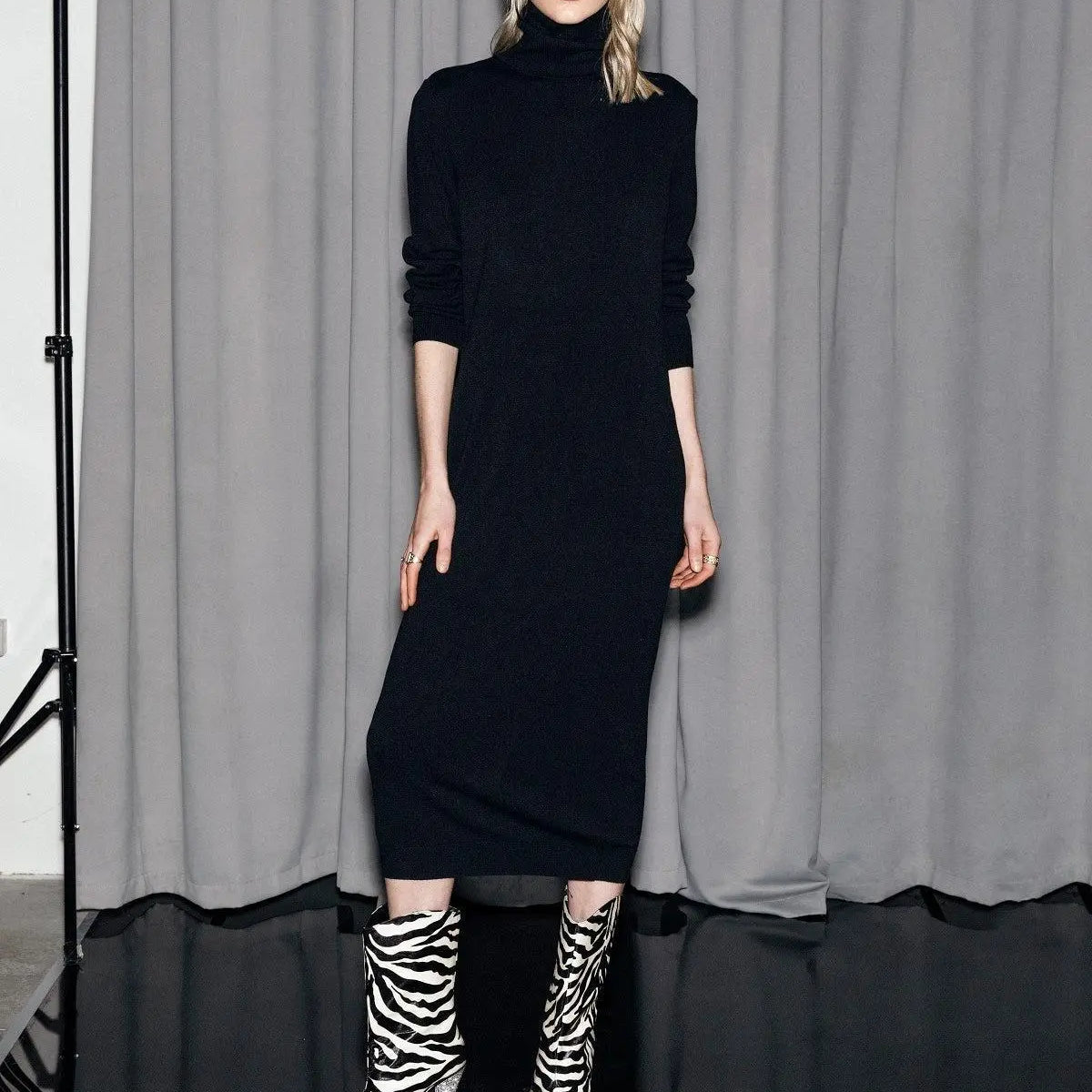 Maglia maxi NERO IRONICA 3