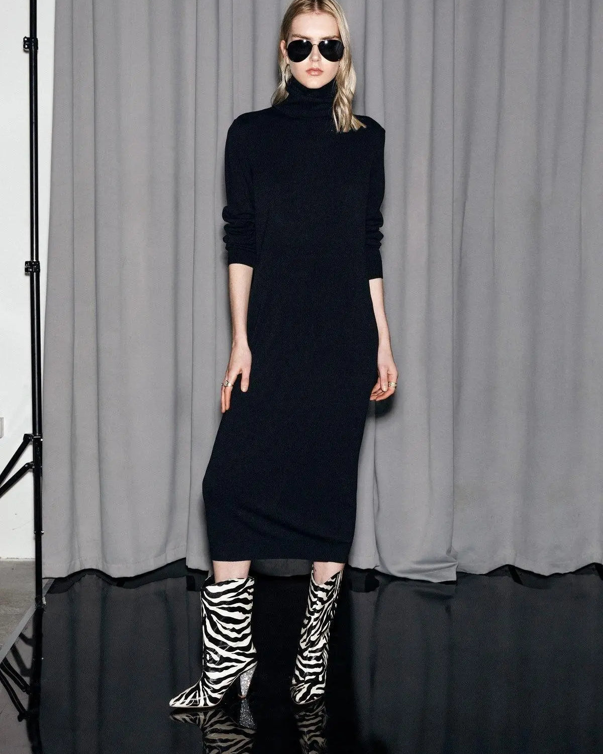 Maglia maxi NERO IRONICA 3