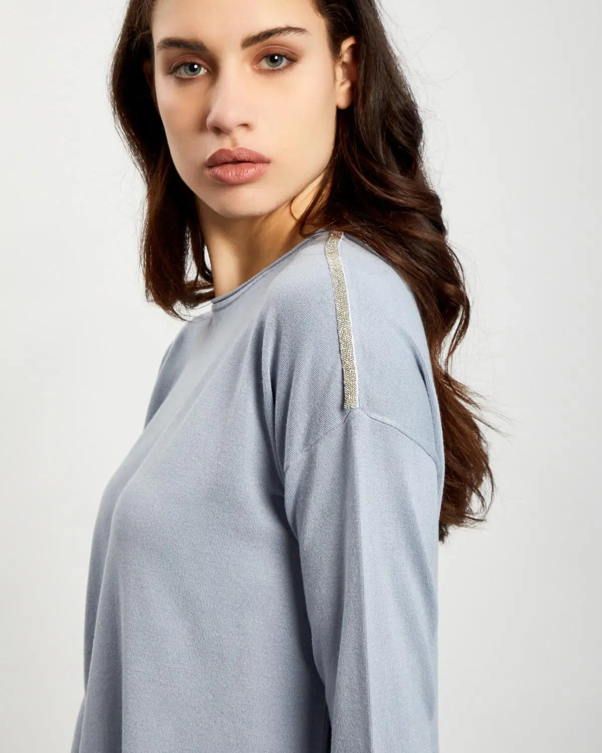 Maglia micro catene AZZURRO IRONICA