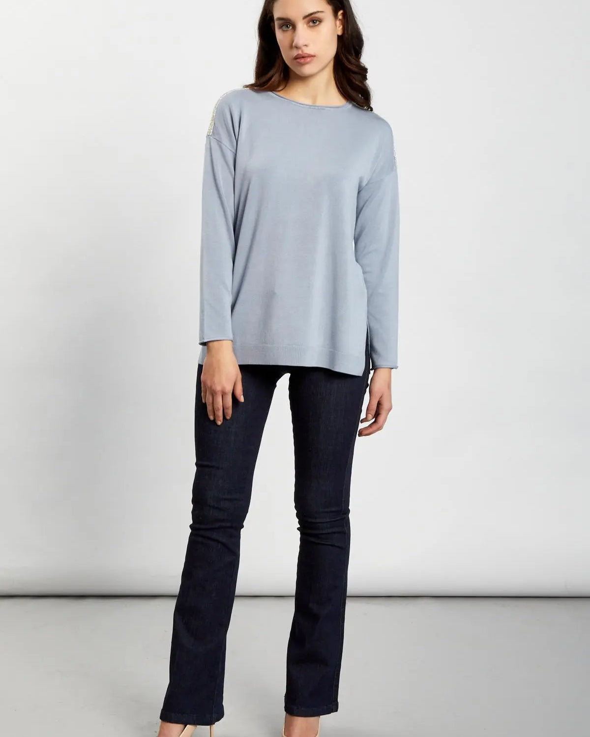 Maglia micro catene AZZURRO IRONICA