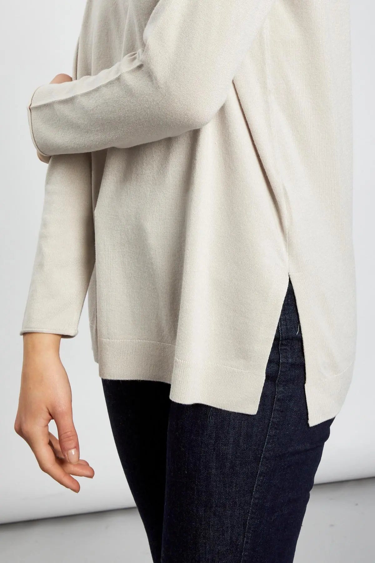 Maglia micro catene BEIGE IRONICA