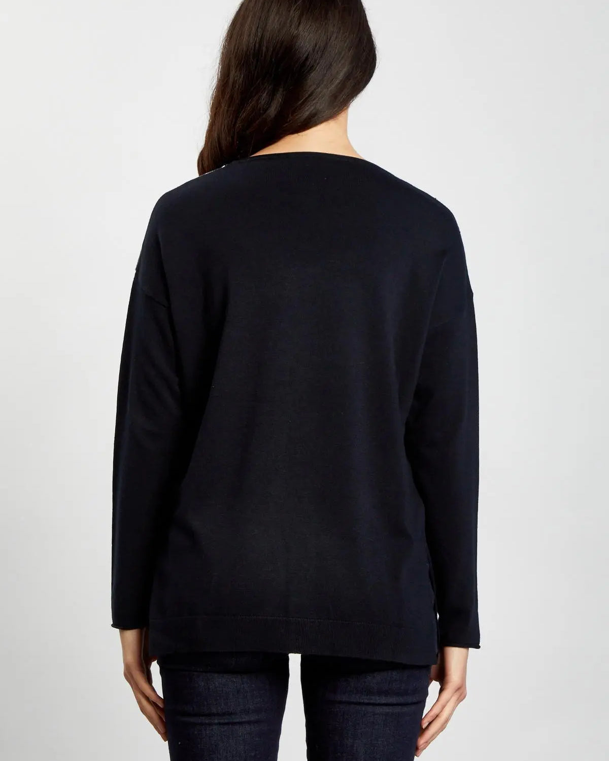 Maglia micro catene BLU-NAVY IRONICA
