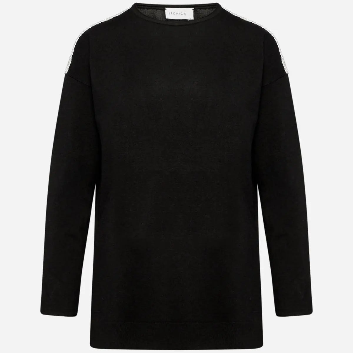 Maglia micro catene NERO IRONICA XL