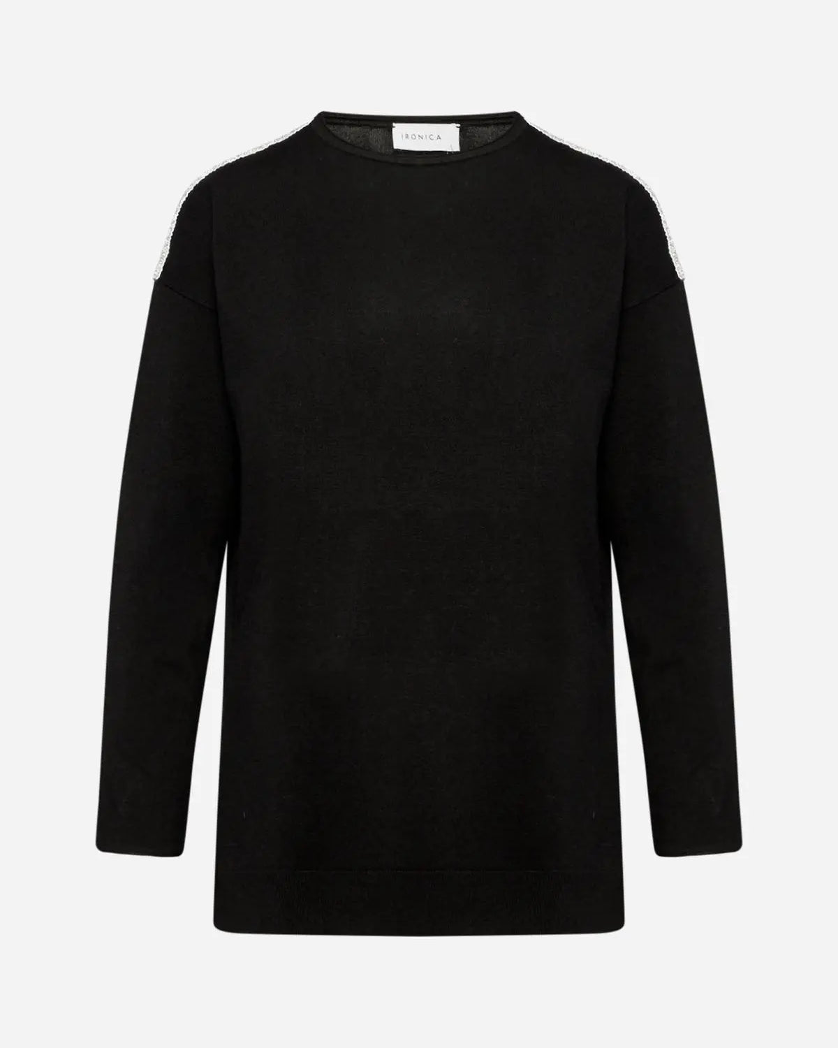 Maglia micro catene NERO IRONICA XL