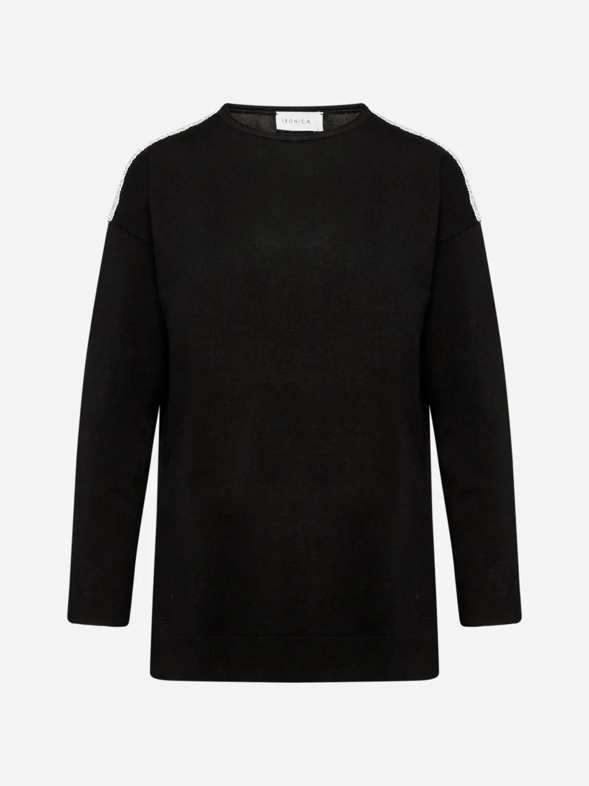 Maglia micro catene NERO IRONICA XL