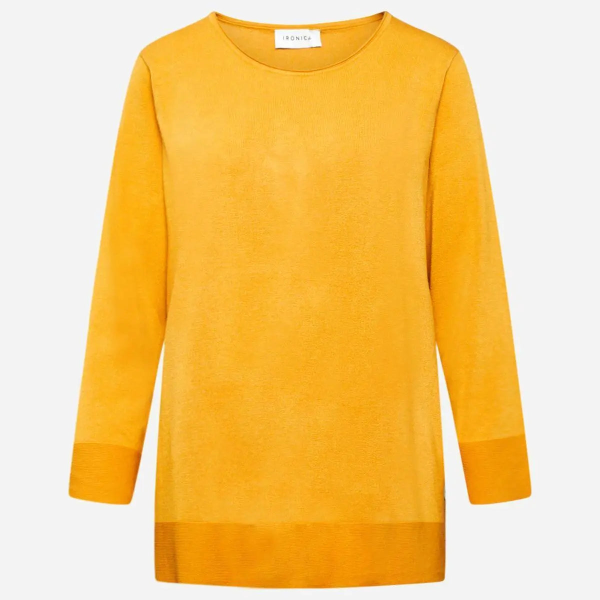 Maglia morbida al tatto CURCUMA IRONICA XL