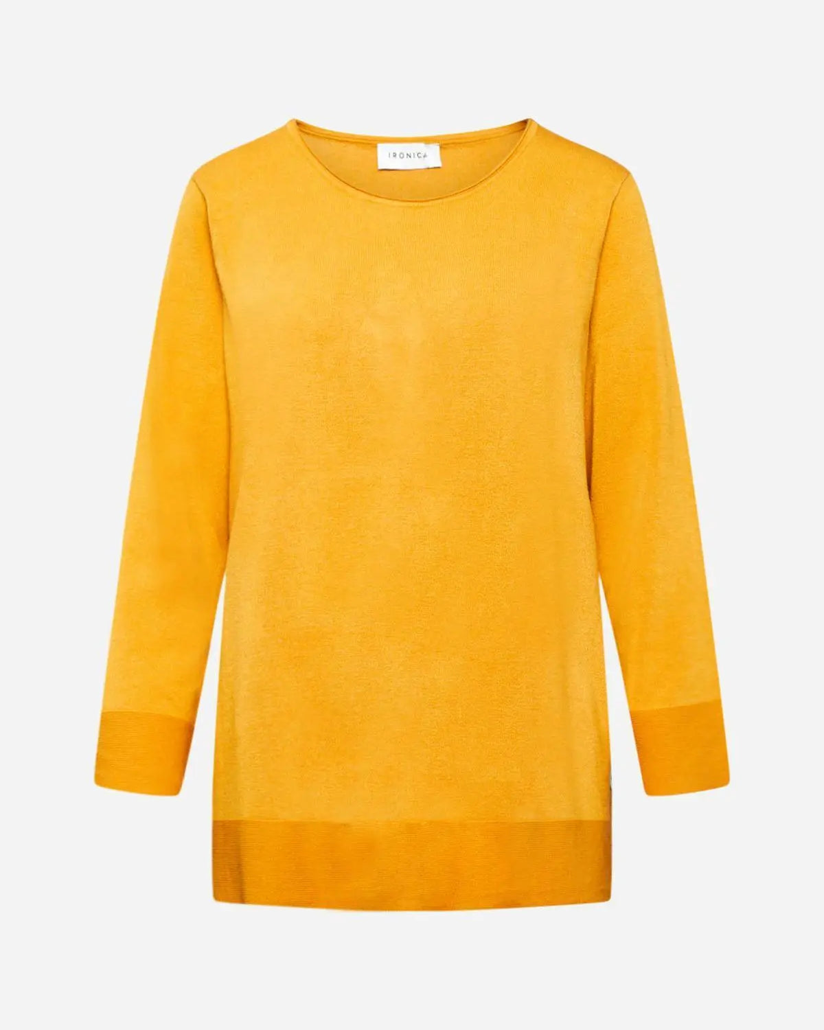 Maglia morbida al tatto CURCUMA IRONICA XL