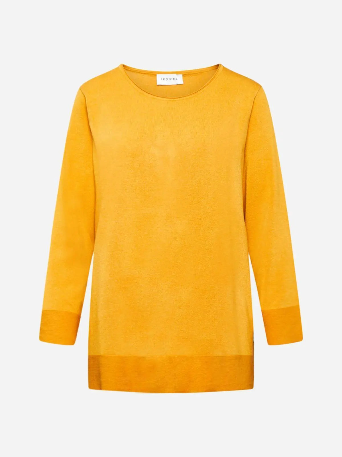 Maglia morbida al tatto CURCUMA IRONICA XL