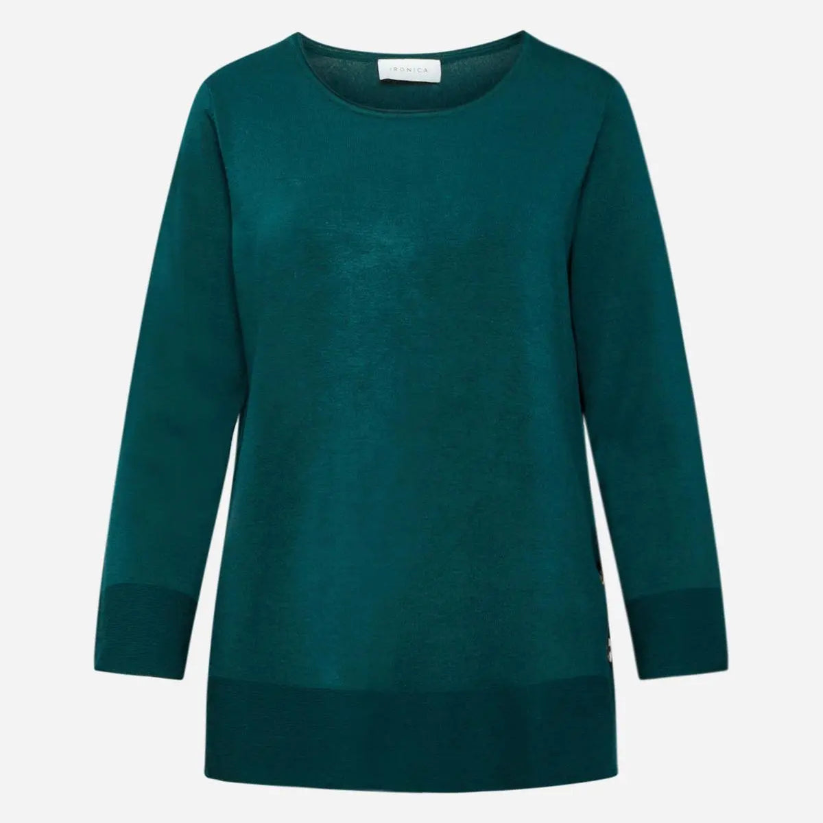 Maglia morbida al tatto VERDE IRONICA XL