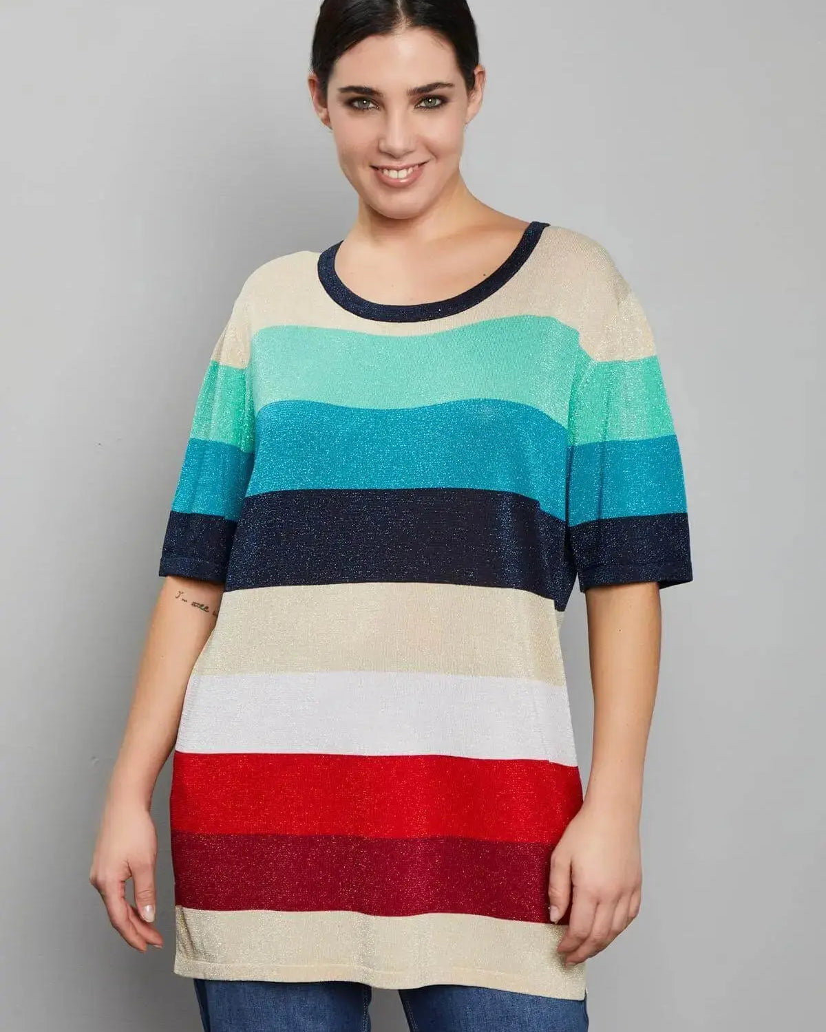 Maglia multicolor MULTICOLOR DORABELLA CURVY XL