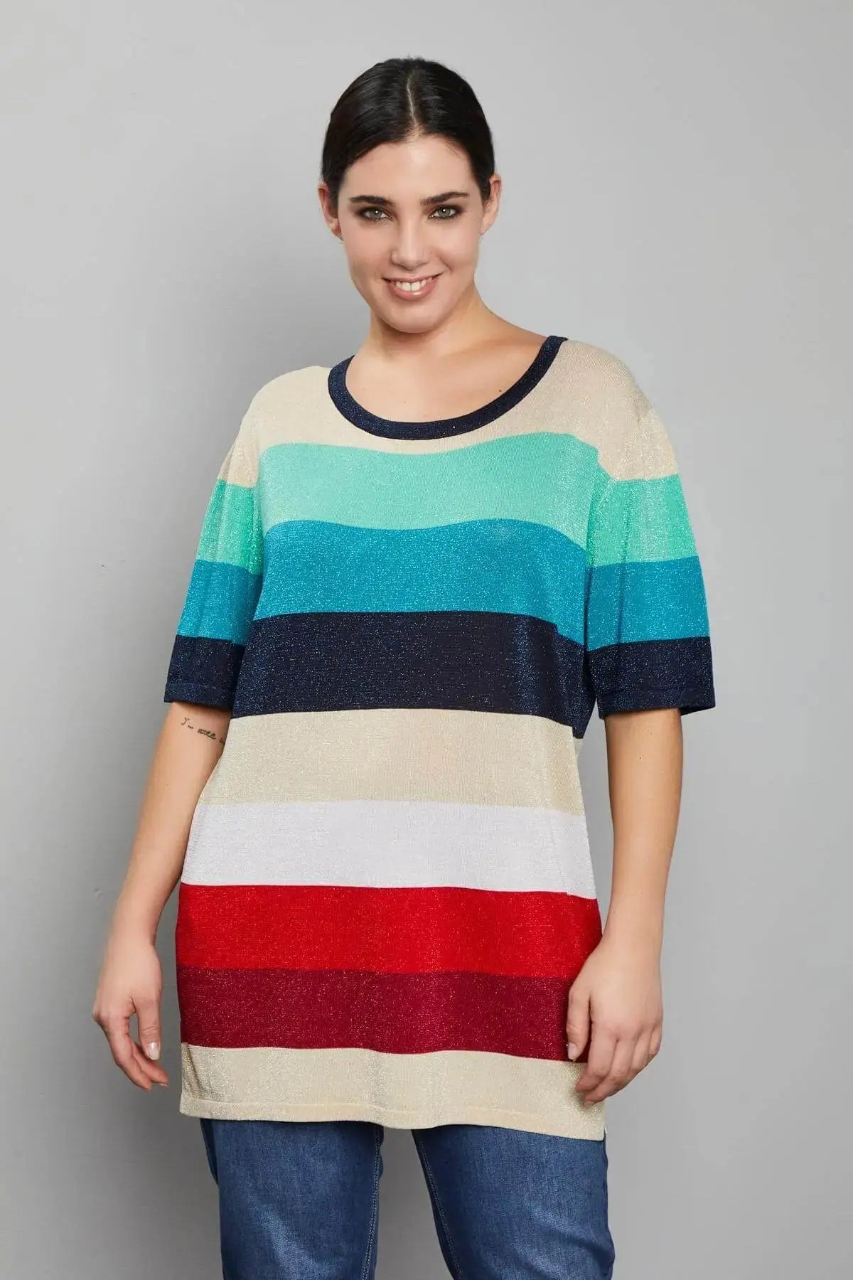 Maglia multicolor MULTICOLOR DORABELLA CURVY XL