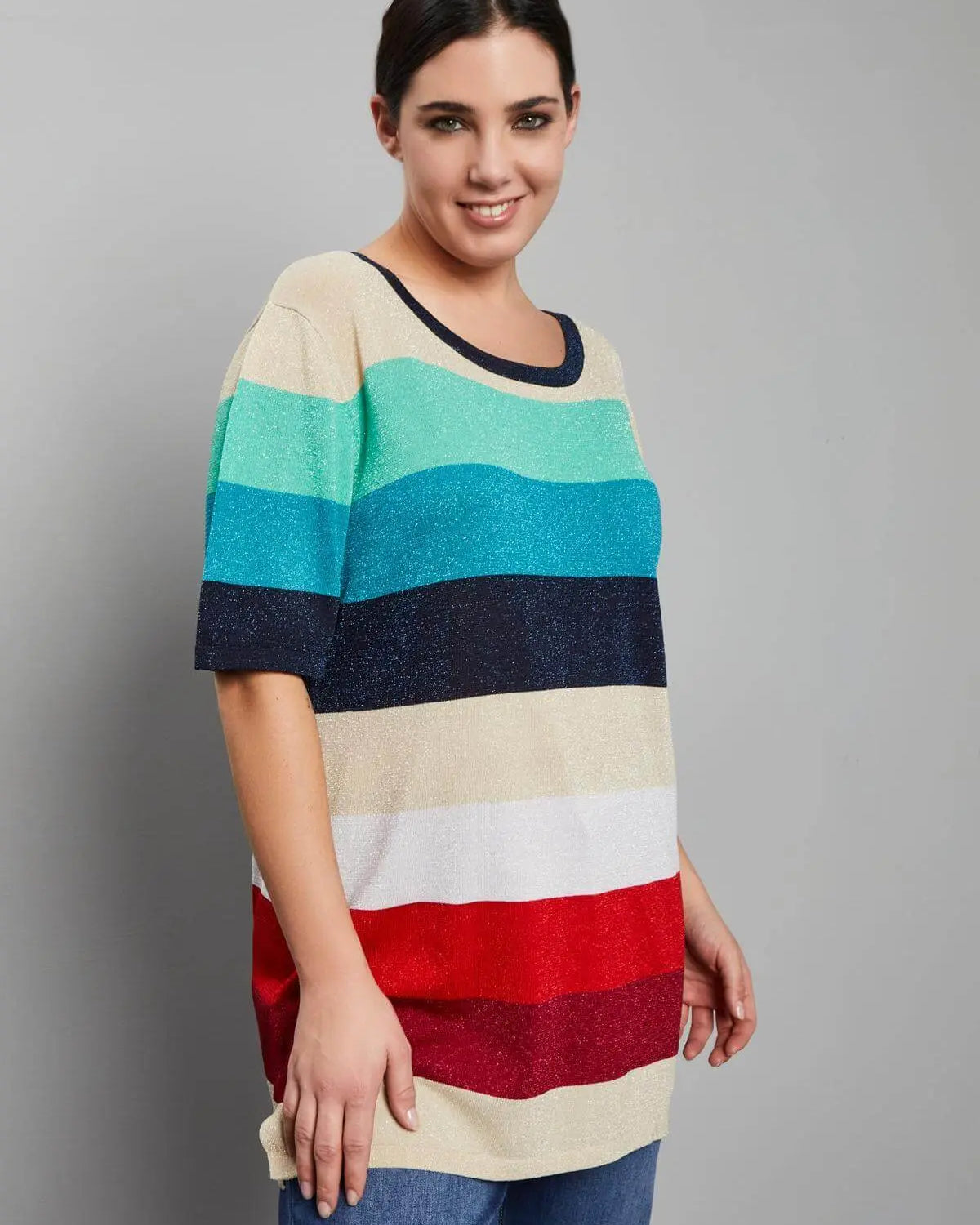 Maglia multicolor MULTICOLOR DORABELLA CURVY