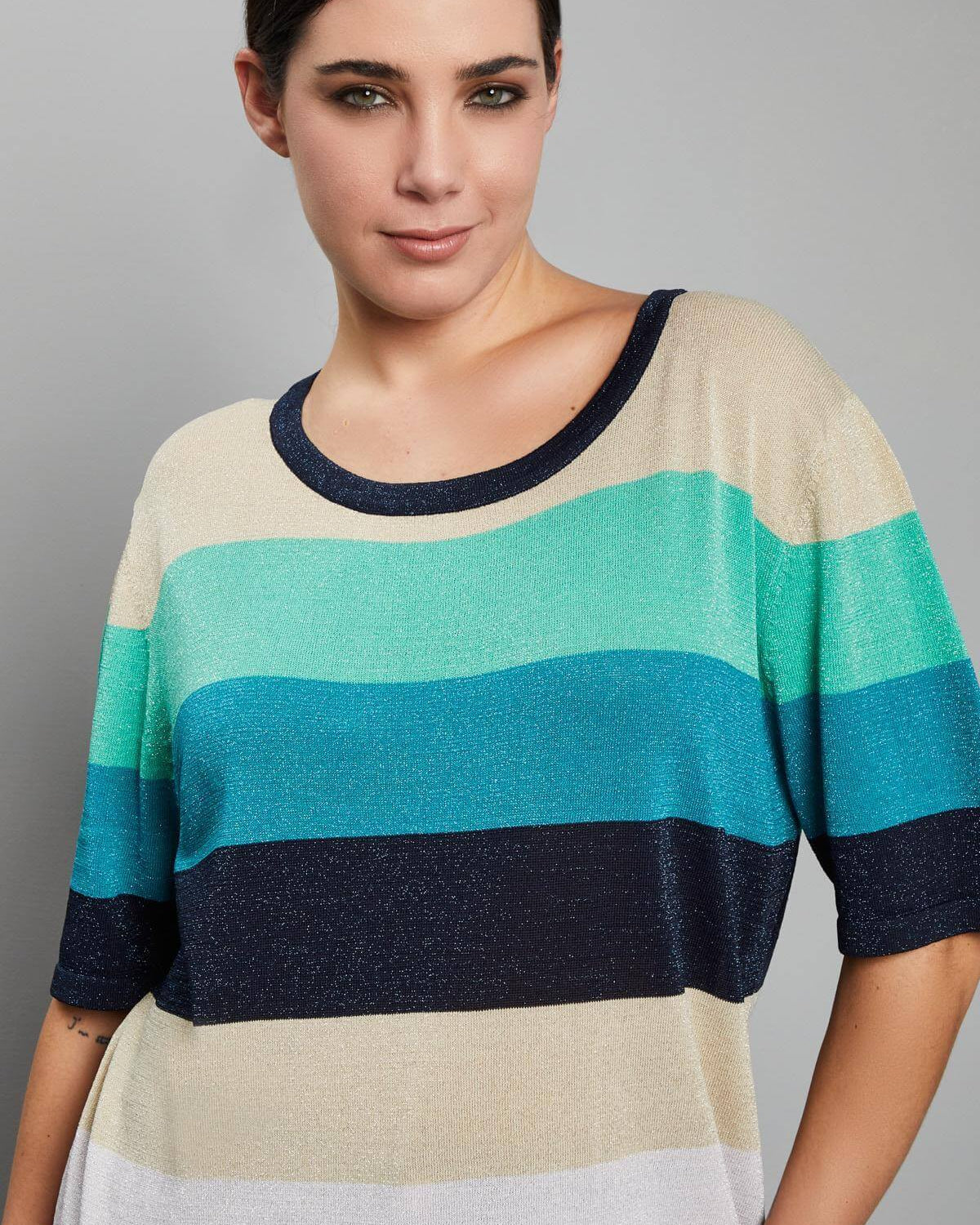 Maglia multicolor MULTICOLOR DORABELLA CURVY