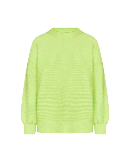 Maglia ottoman VERDE BANDIERA DORABELLA