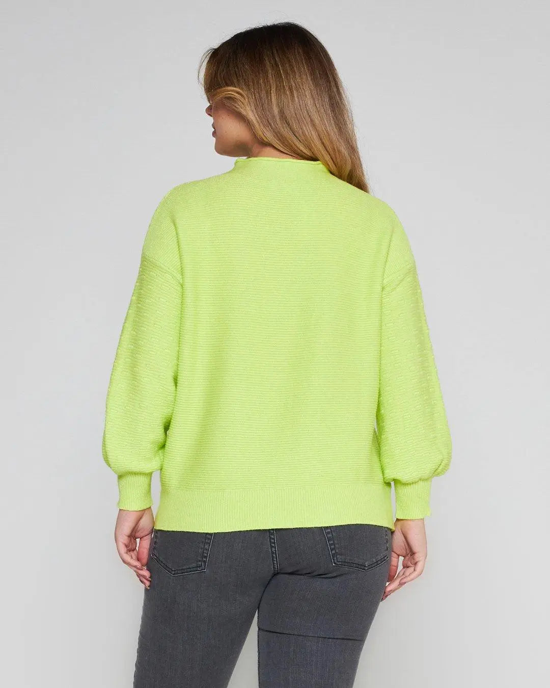 Maglia ottoman VERDE BANDIERA DORABELLA