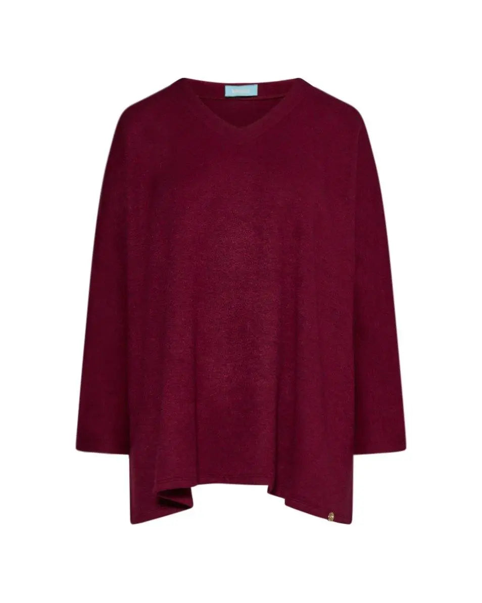Maglia oversize BORDEAUX DORABELLA