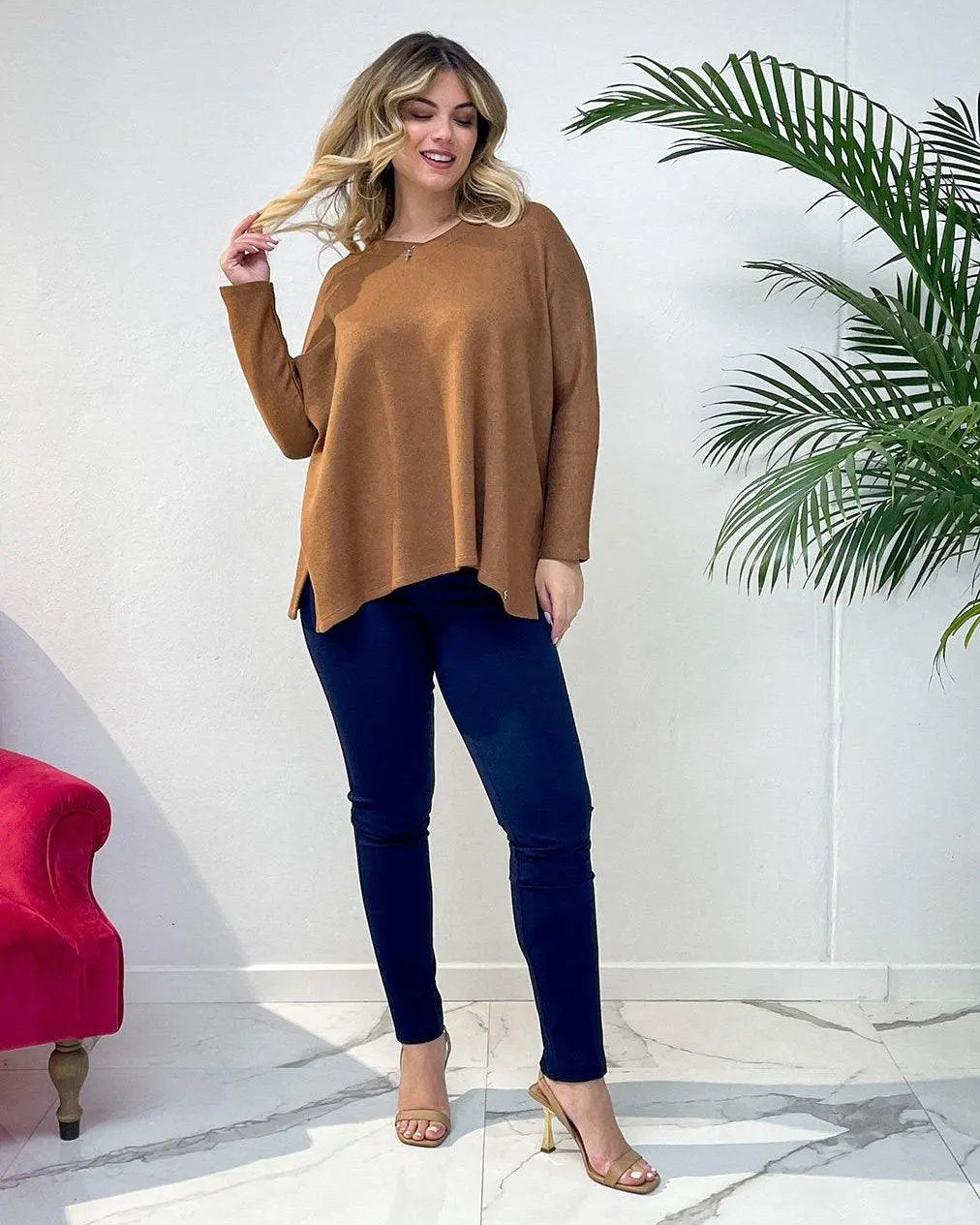 Maglia oversize BRUCIATO DORABELLA XL-2XL