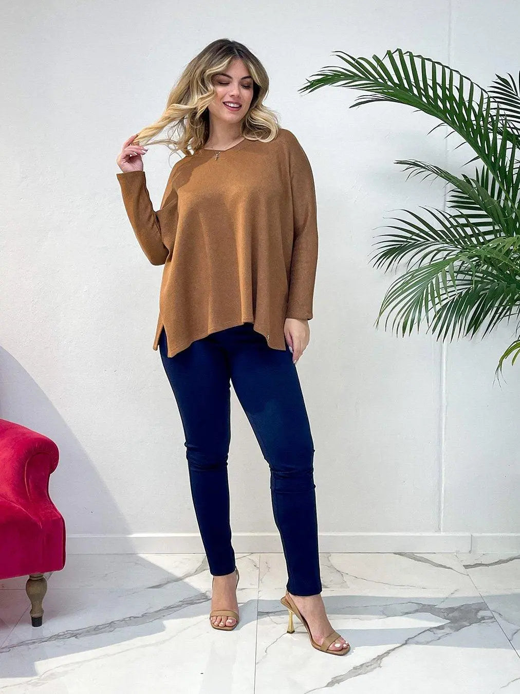 Maglia oversize BRUCIATO DORABELLA XL-2XL