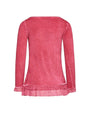 Maglia pailettes e velluto BORDEAUX IRONICA