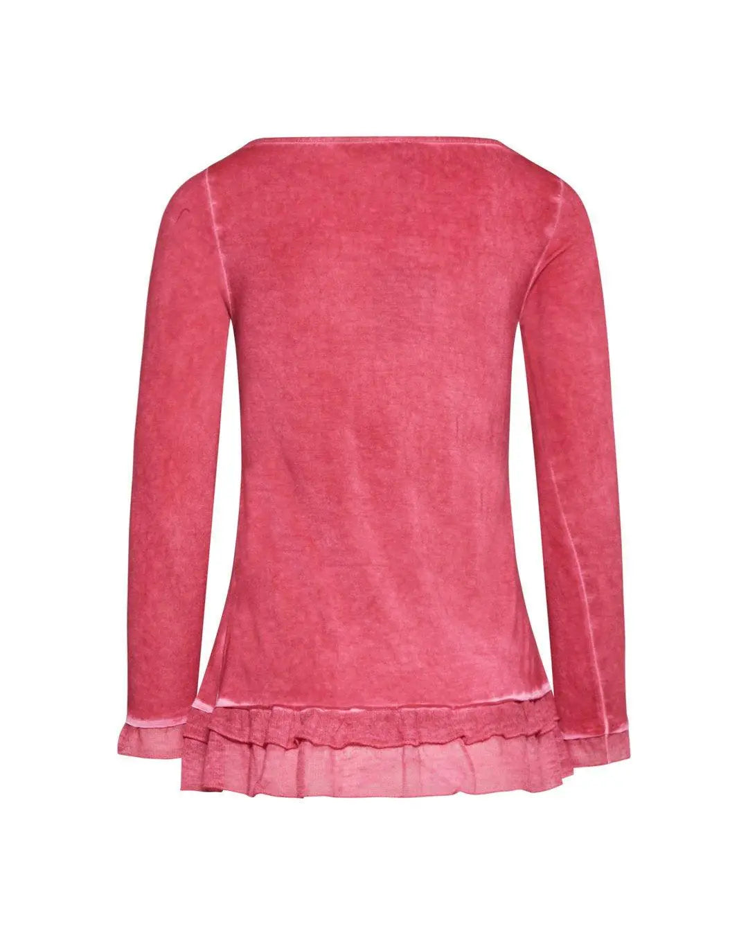 Maglia pailettes e velluto BORDEAUX IRONICA