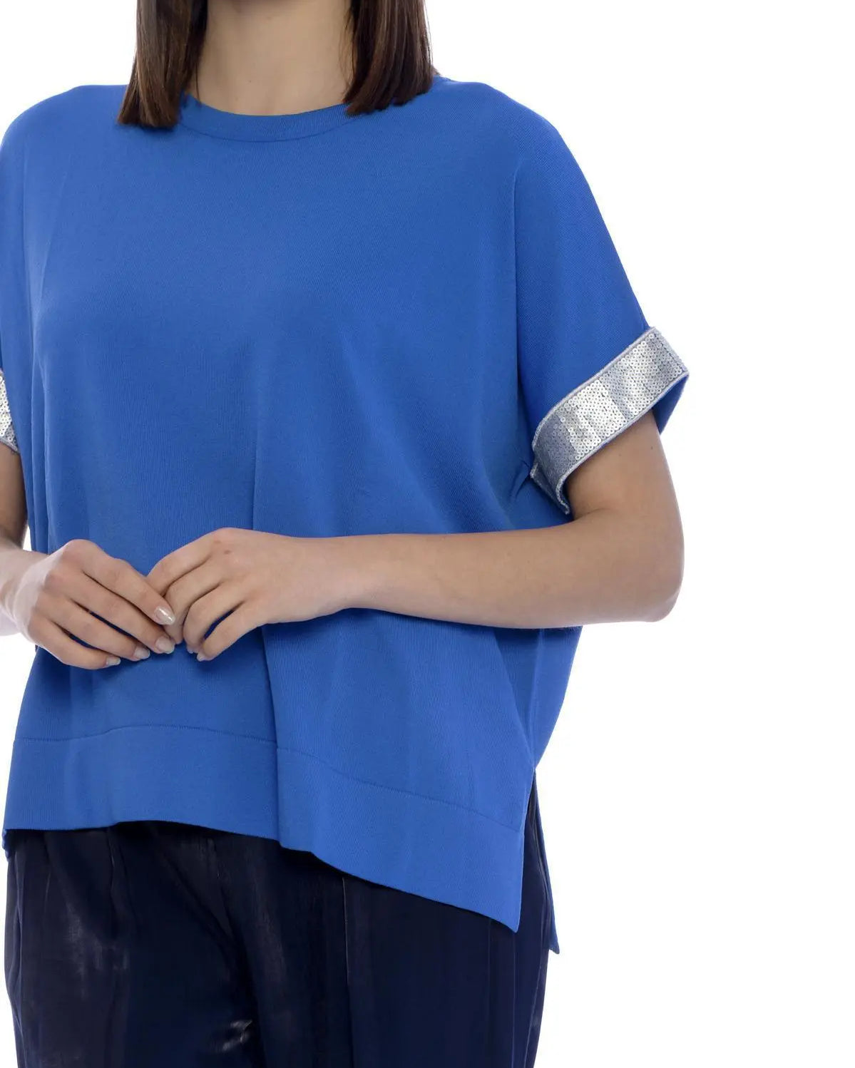 Maglia paillettes CIELO IRONICA