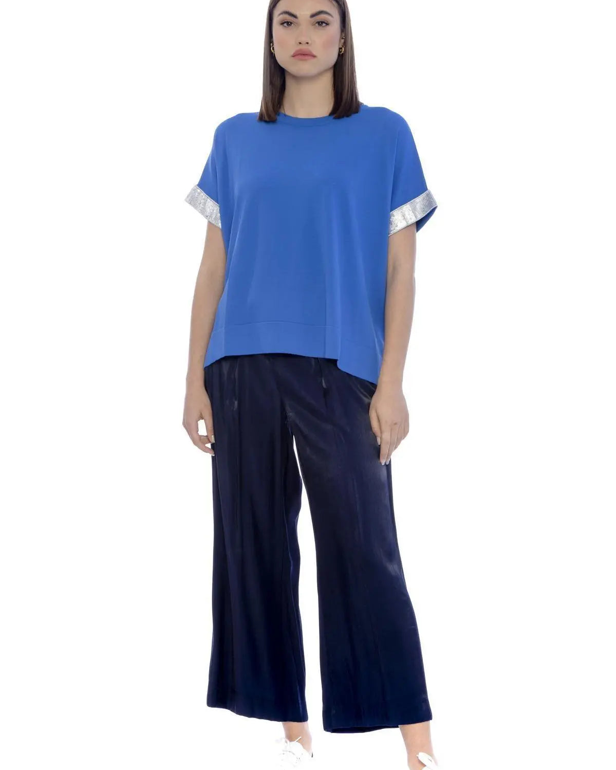 Maglia paillettes CIELO IRONICA