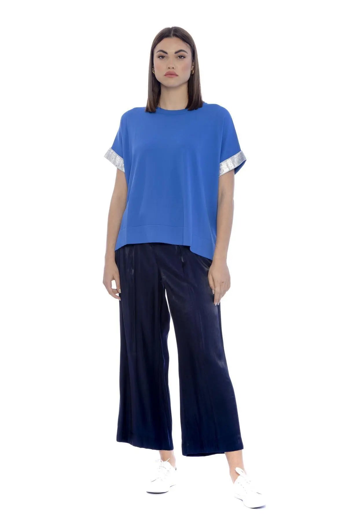 Maglia paillettes CIELO IRONICA