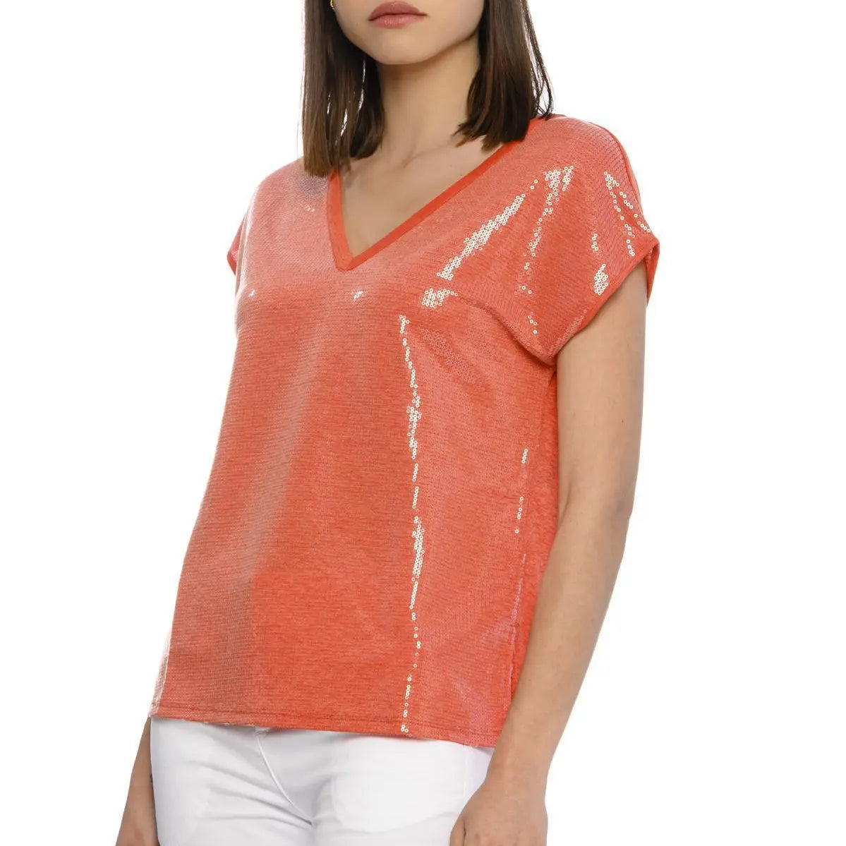 Maglia paillettes MELOGRANO IRONICA XL