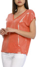 Maglia paillettes MELOGRANO IRONICA