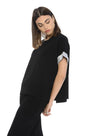 Maglia paillettes NERO IRONICA L