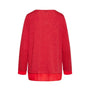 Maglia paillettes ROSSO IRONICA