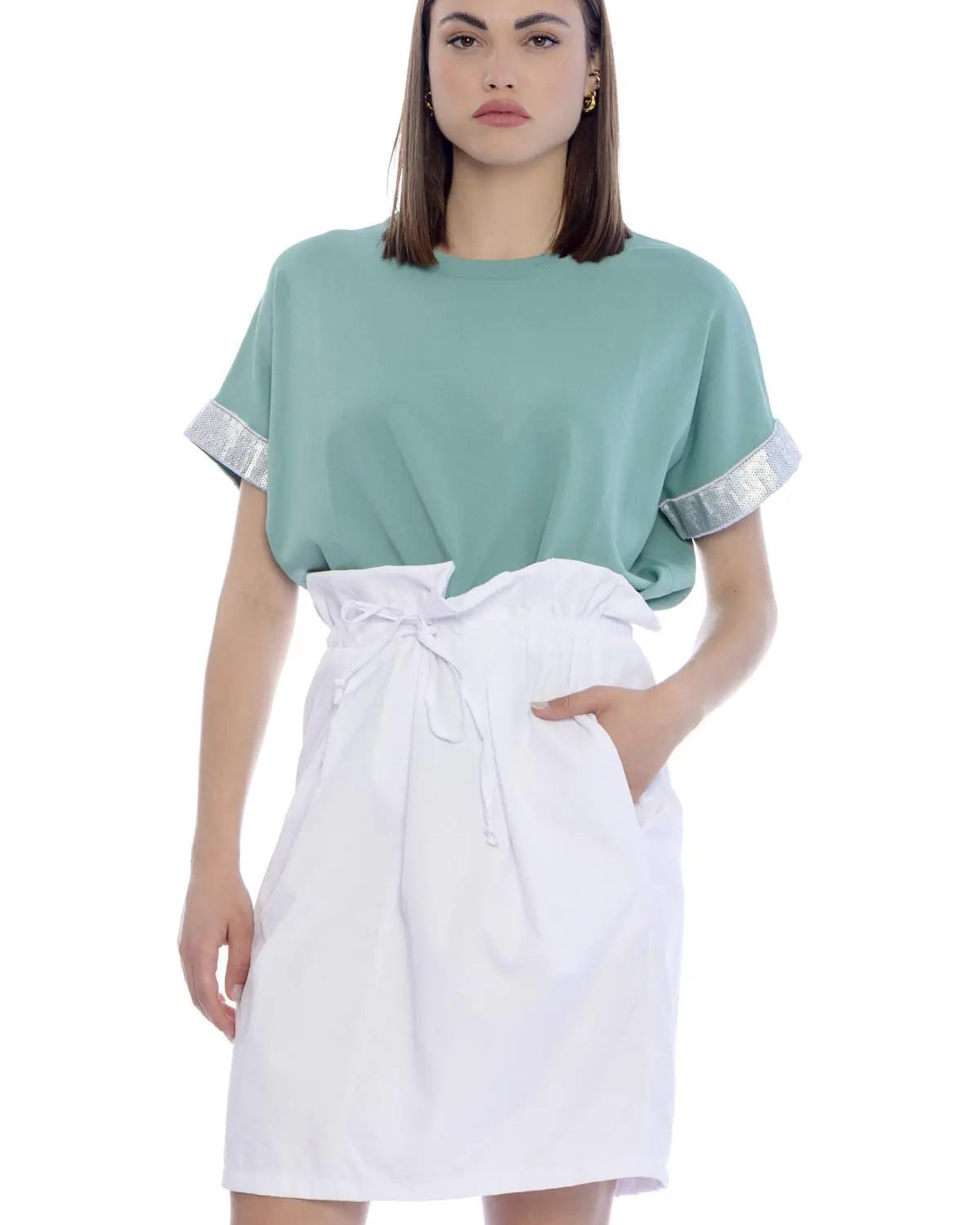 Maglia paillettes SALVIA IRONICA L