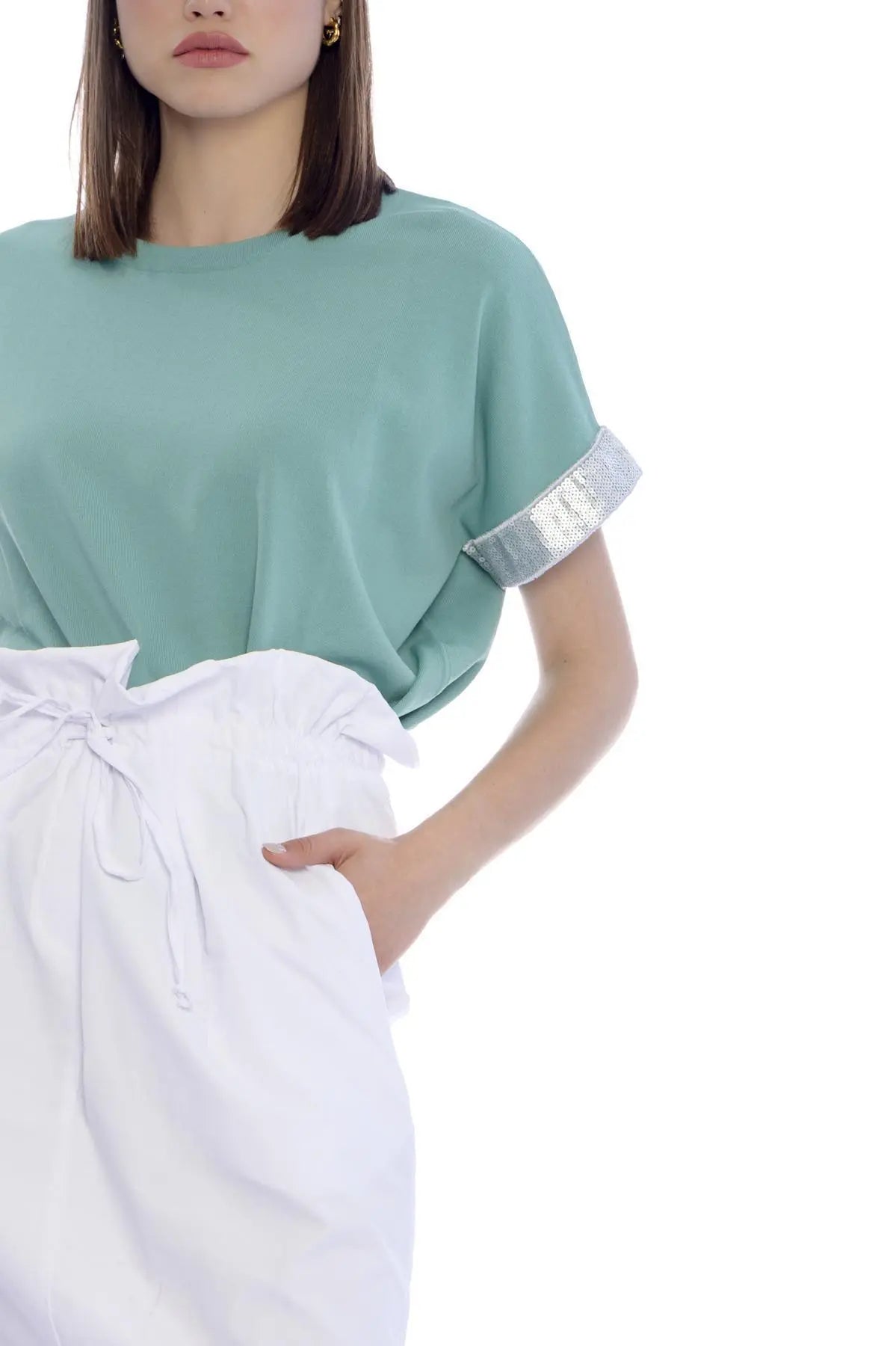 Maglia paillettes SALVIA IRONICA