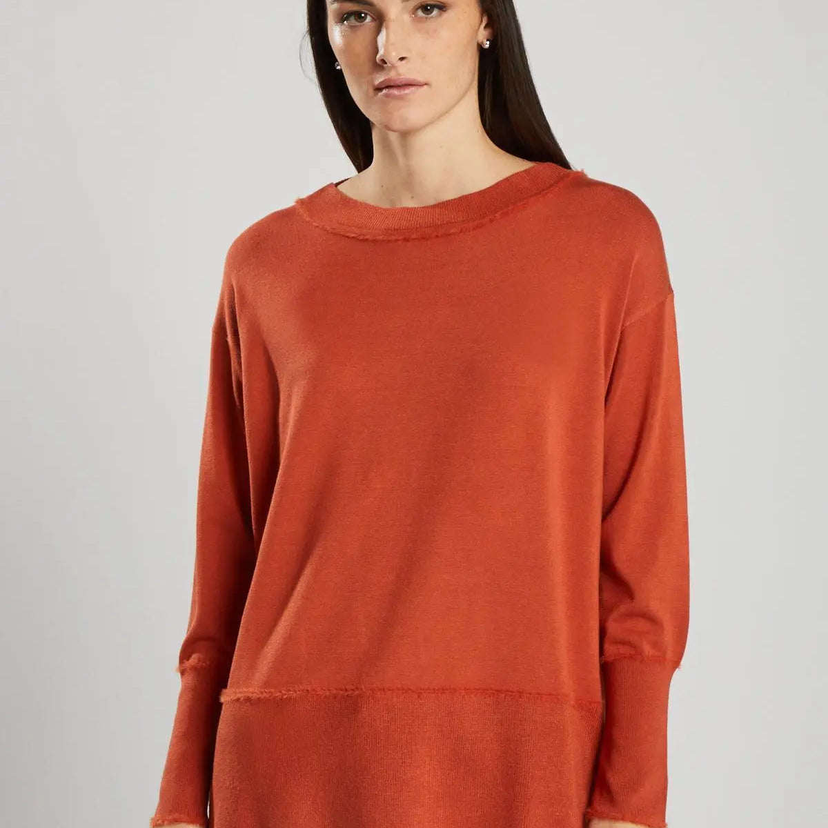 Maglia passamaneria ARANCIO IRONICA XL