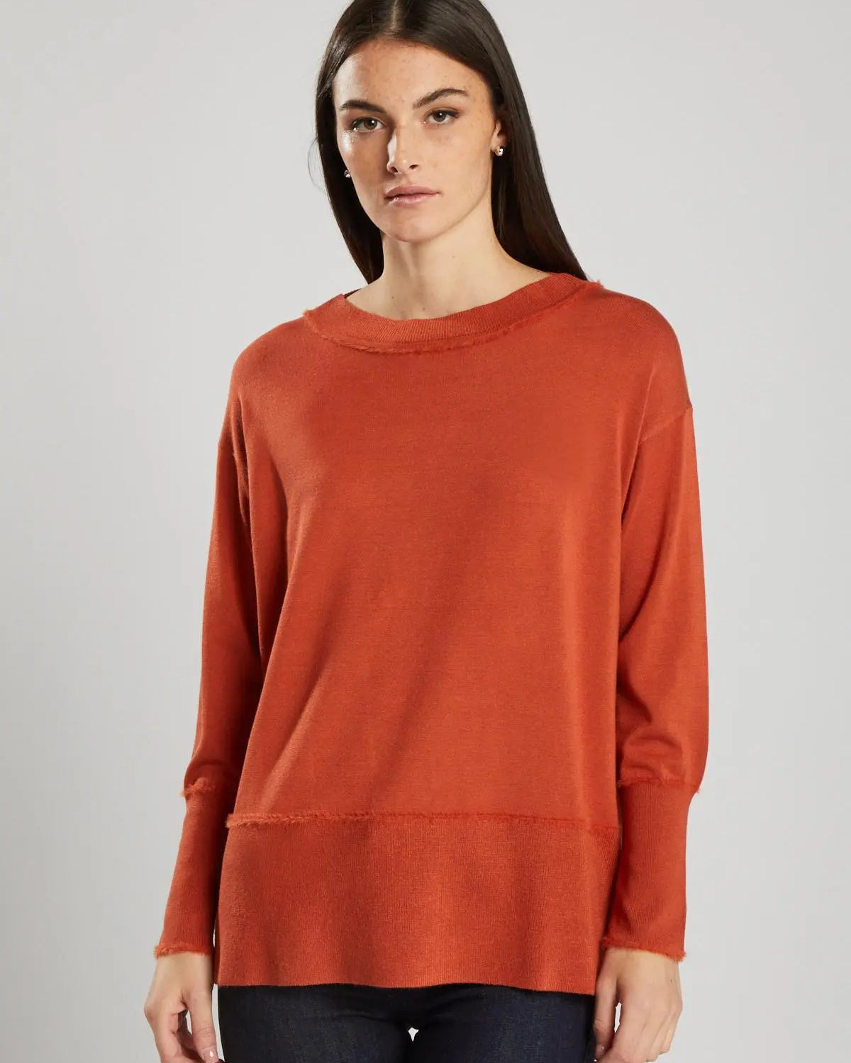 Maglia passamaneria ARANCIO IRONICA XL