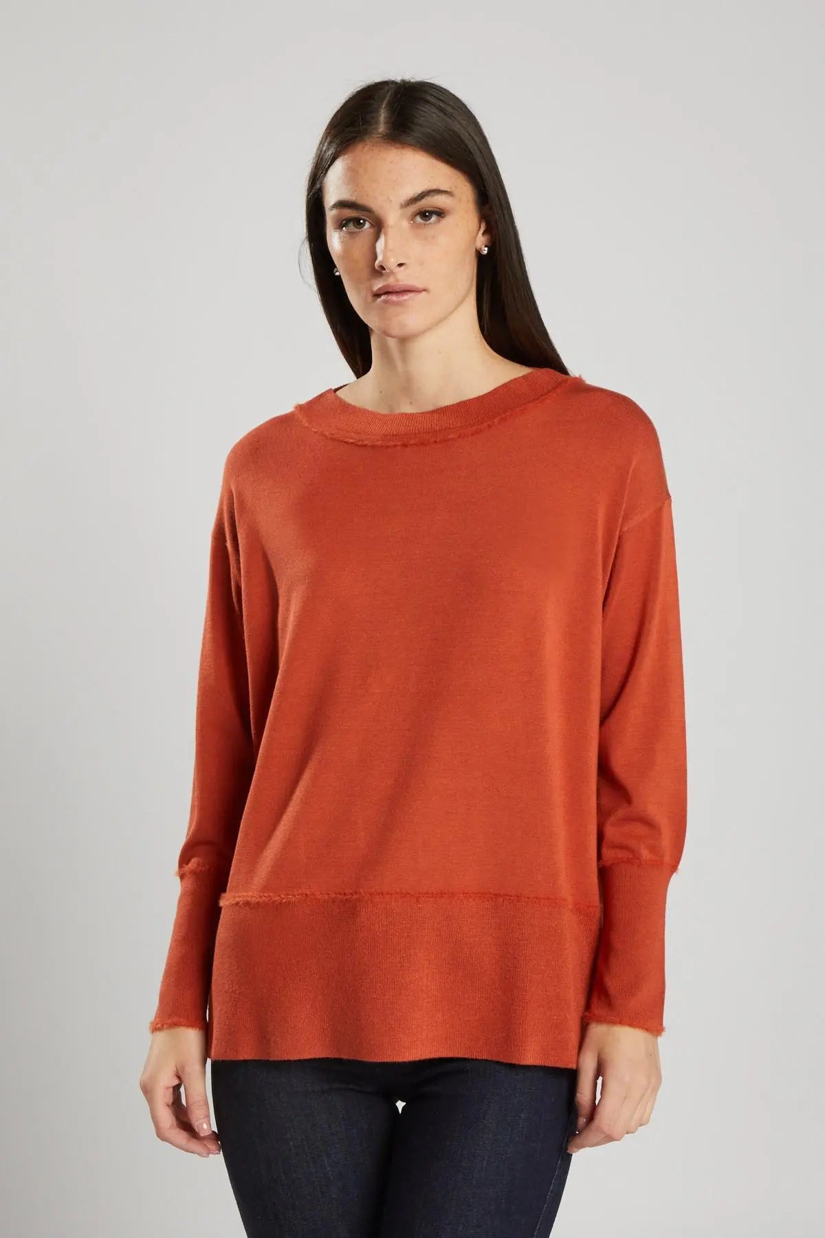 Maglia passamaneria ARANCIO IRONICA XL