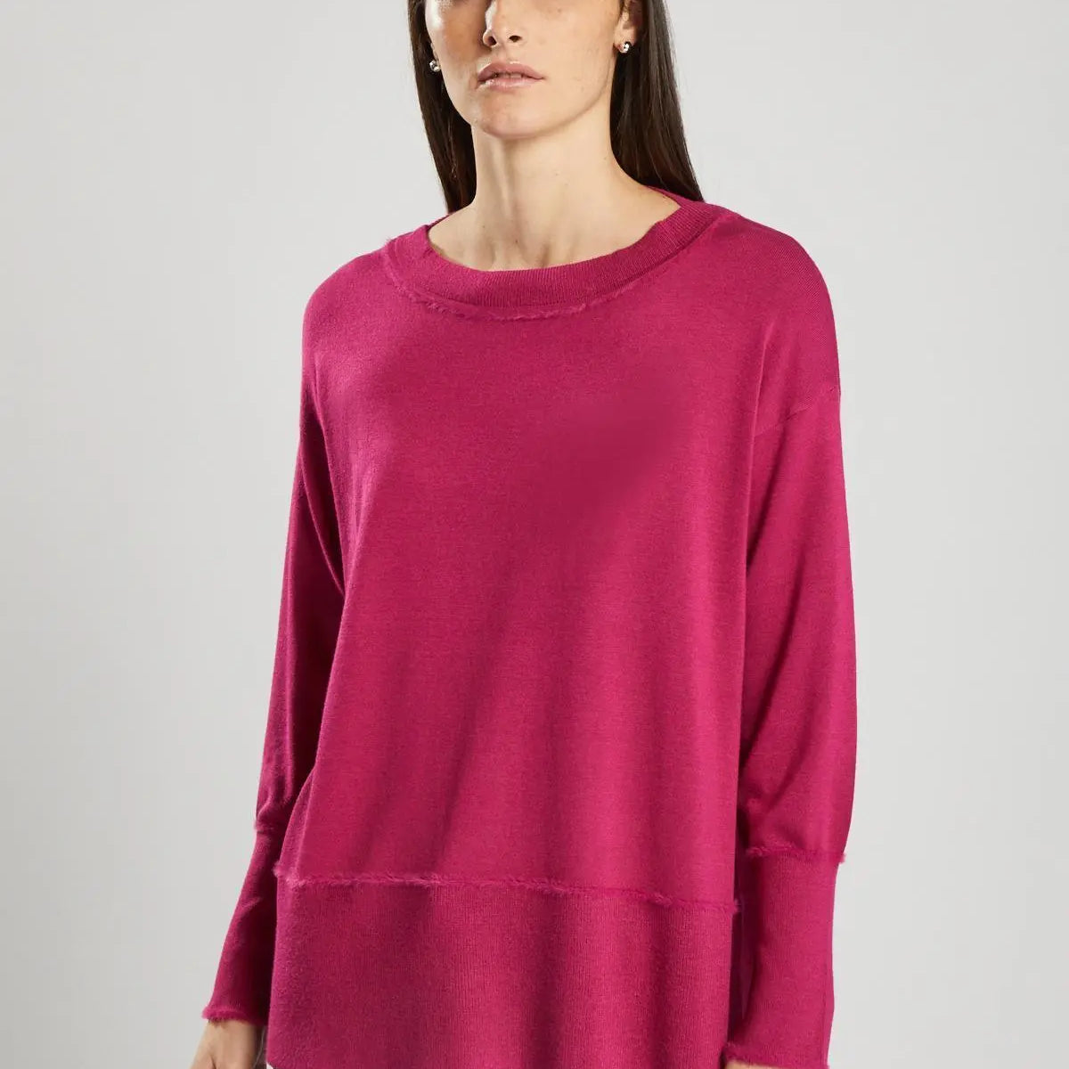 Maglia passamaneria CICLAMINO IRONICA XL