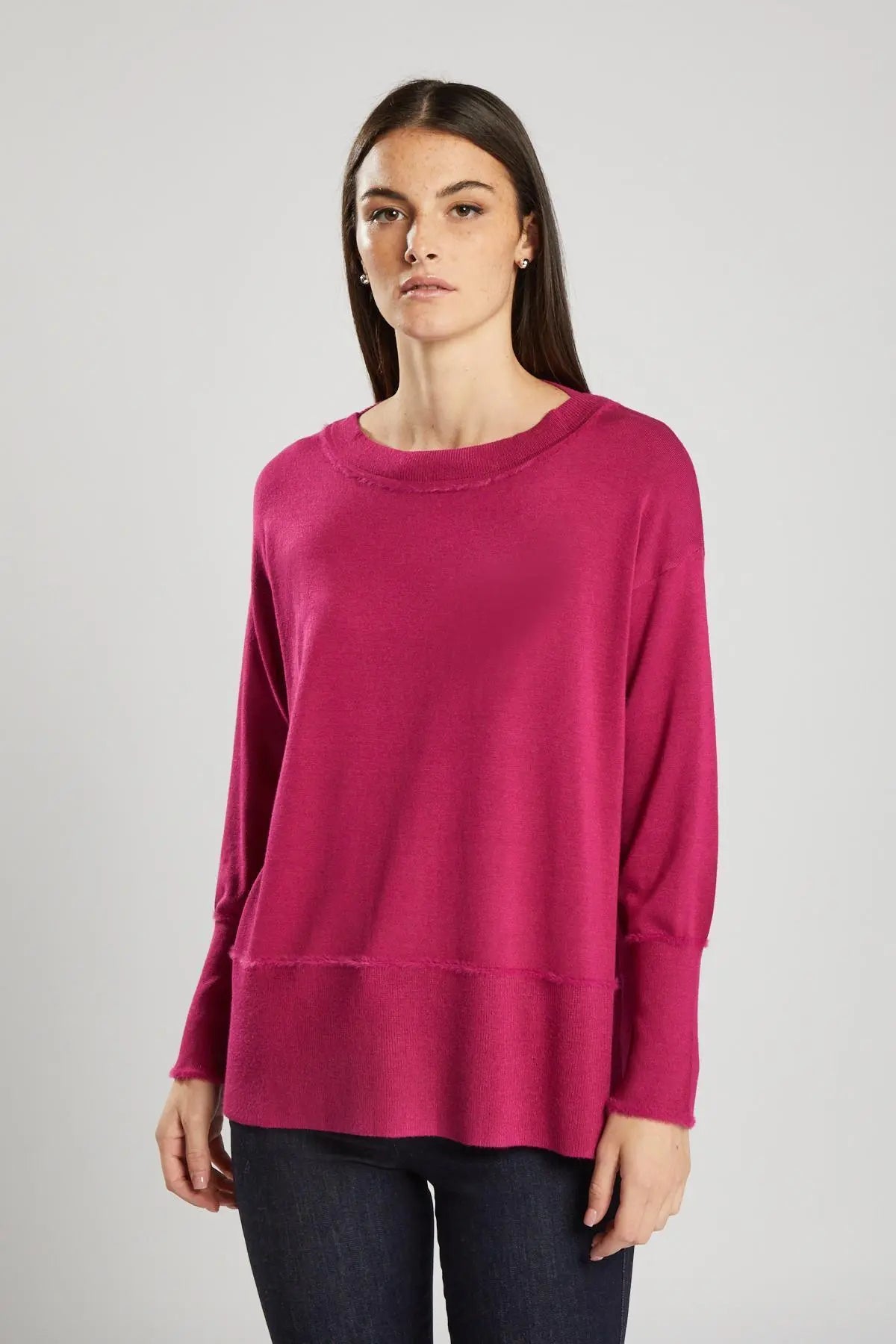 Maglia passamaneria CICLAMINO IRONICA XL