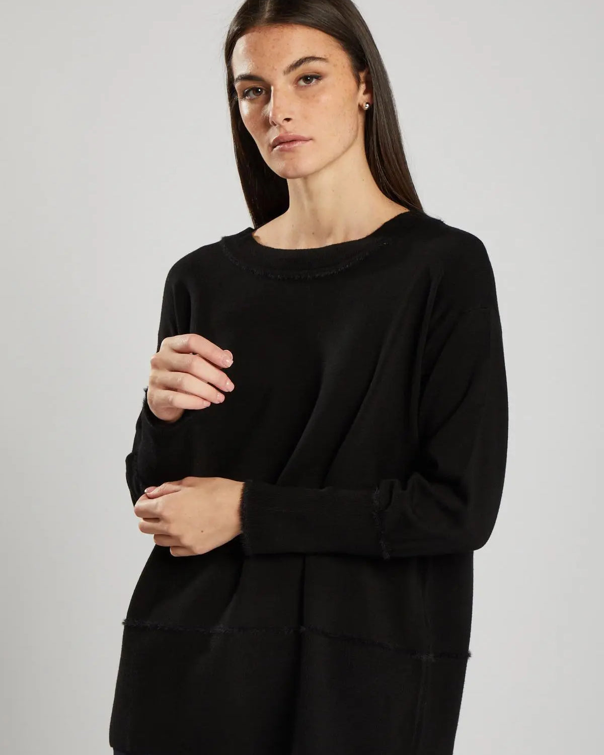 Maglia passamaneria NERO IRONICA