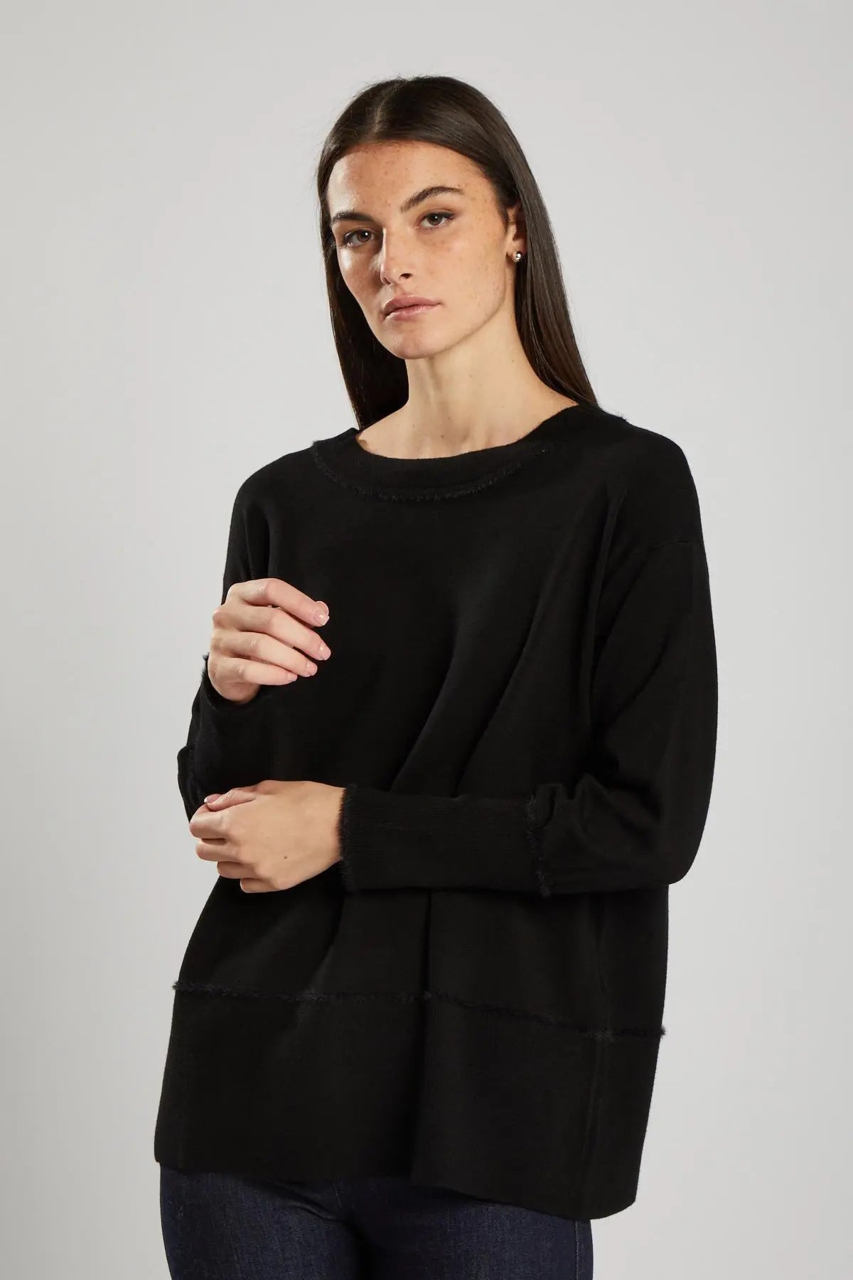 Maglia passamaneria NERO IRONICA