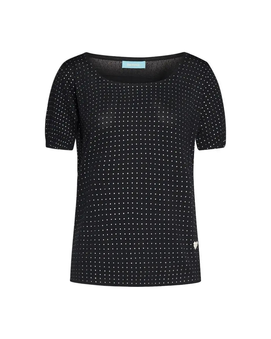 Maglia pois BLACK DORABELLA