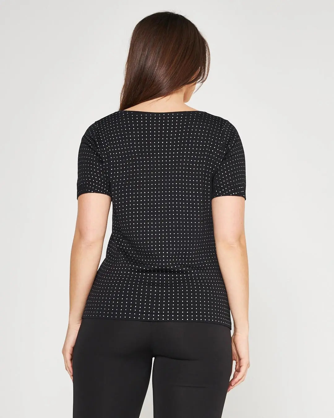 Maglia pois BLACK DORABELLA