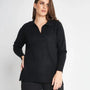 Maglia polo NERO DORABELLA PIU'
