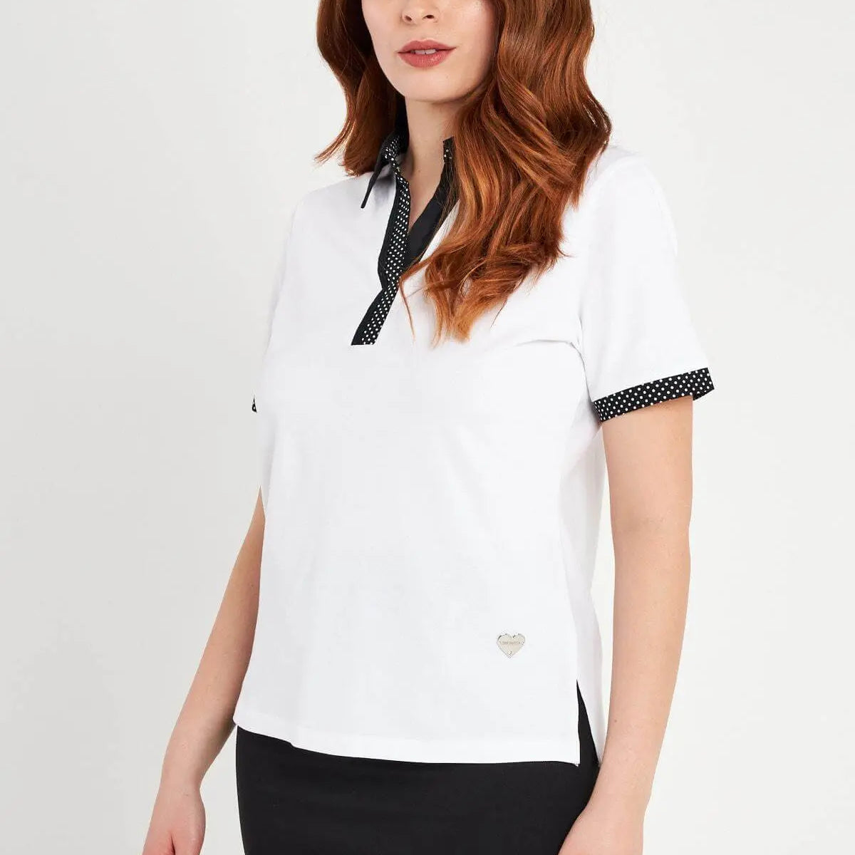 Maglia polo WHITE DORABELLA XL