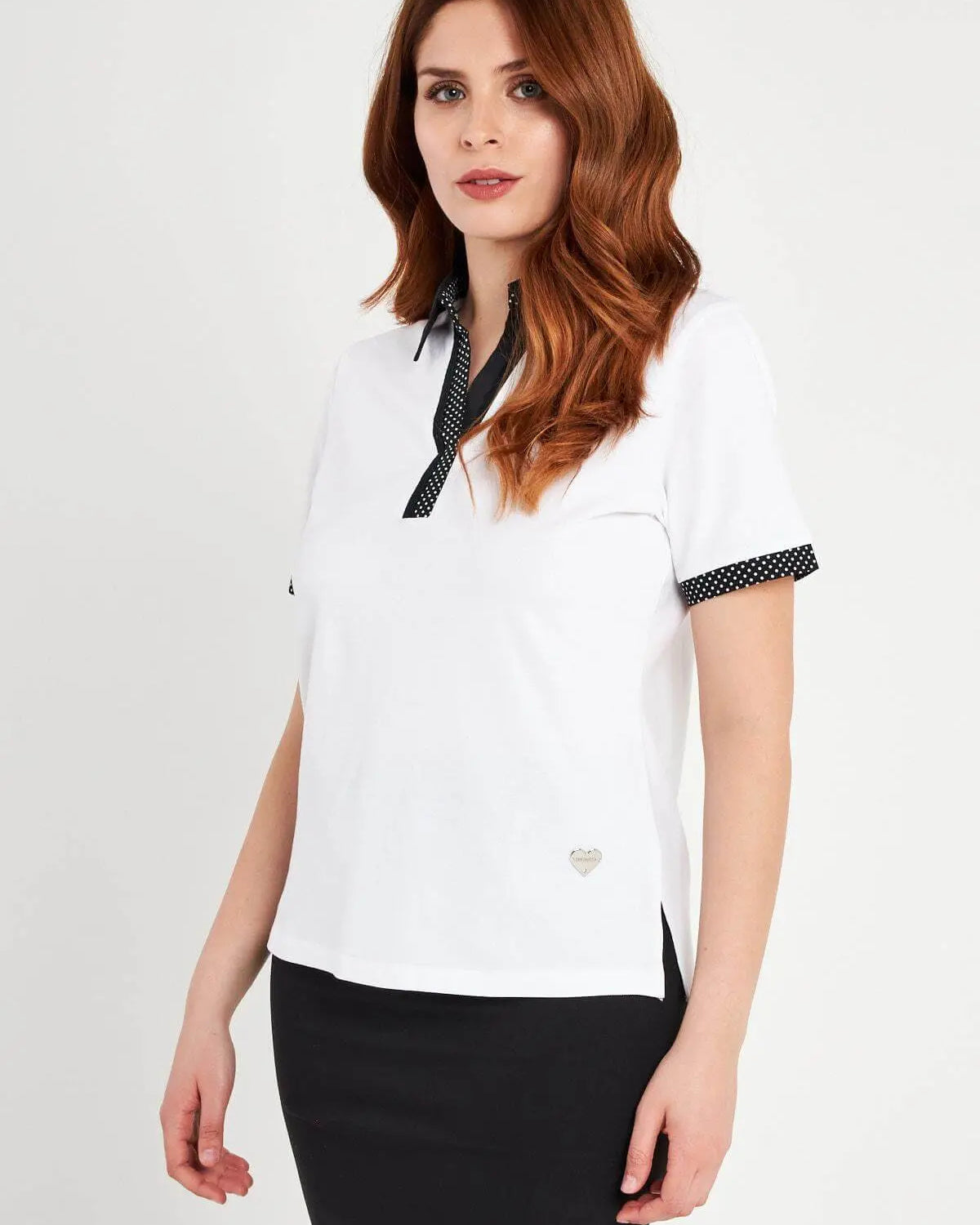 Maglia polo WHITE DORABELLA XL