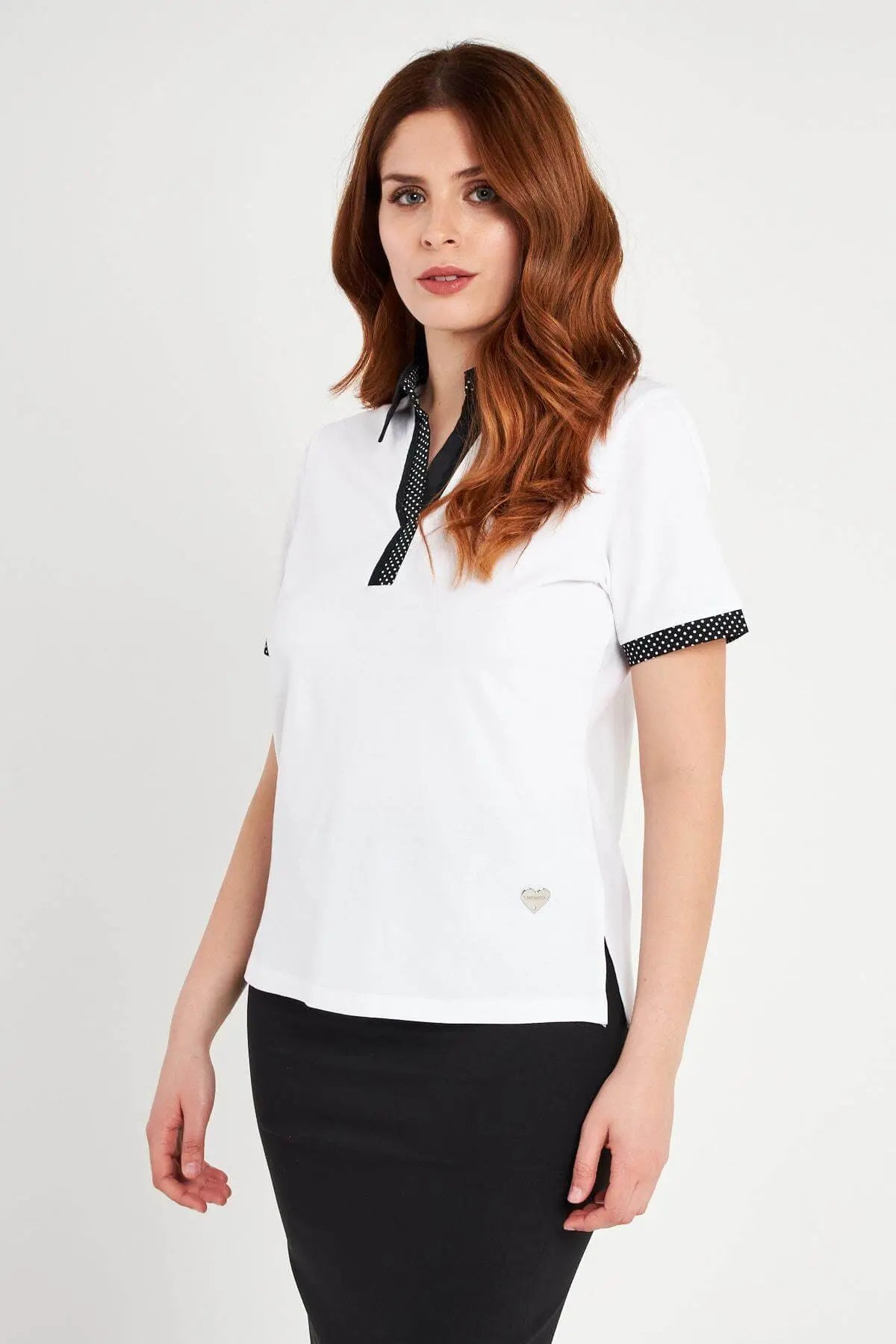 Maglia polo WHITE DORABELLA XL