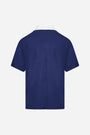 Maglia polo con ricamo BLUE NAVY DORABELLA PIU'