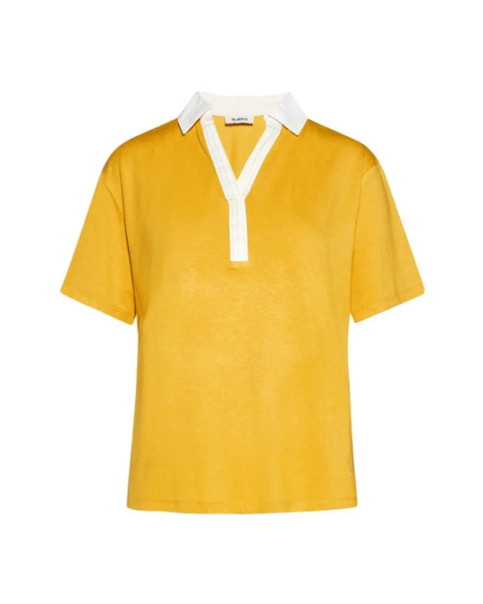 Maglia polo con ricamo OCRA DORABELLA PIU' XL